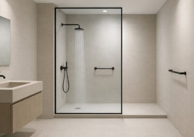 ¿Cómo aprovechar el espacio en baños pequeños?